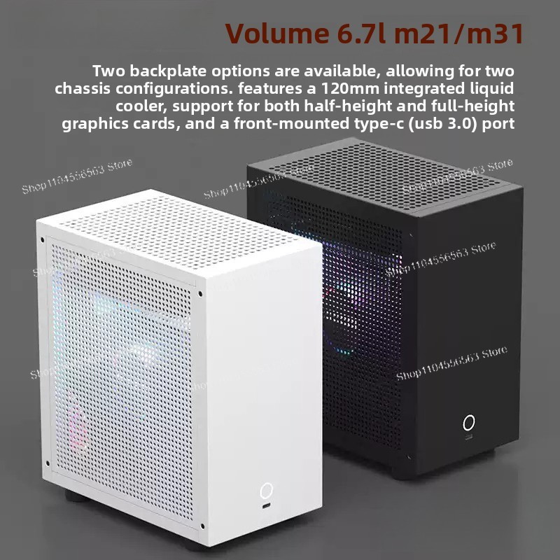 Aio Liquid Cooler - M21 / M31 Mini ITX computerkast,