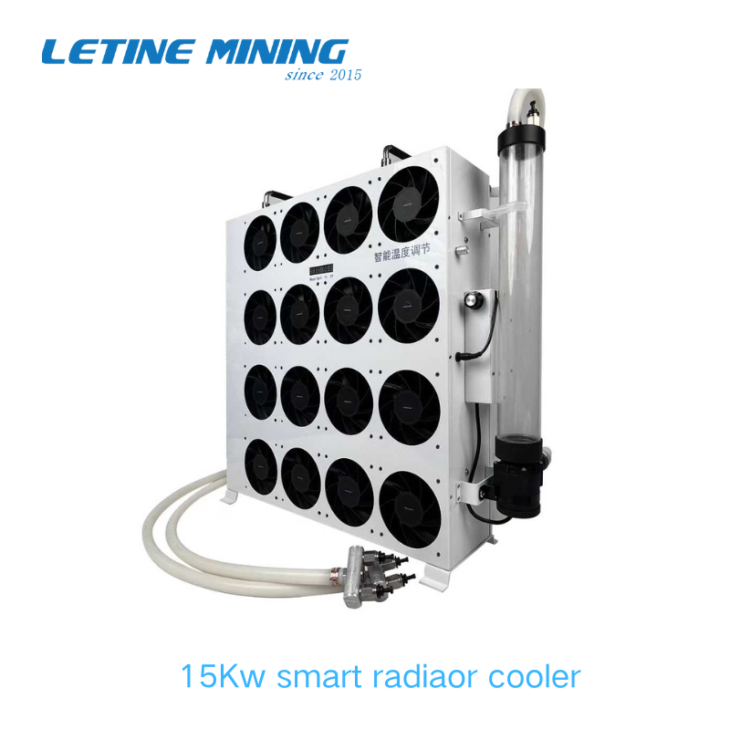 Heatsink - Nieuwe 15KW waterkoeling radiator hydro machine