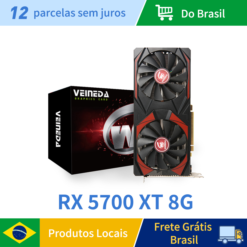 Cpu Fan - Veineda RX 5700XT 8GB Grafische Kaart