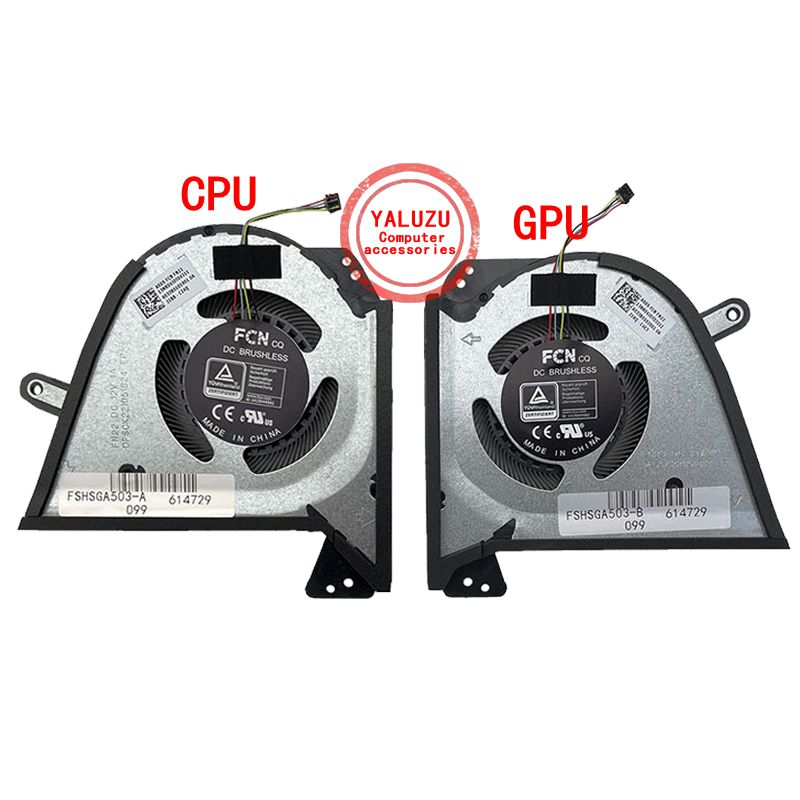 Gpu Cooler - Laptop Cpu Gpu Koelventilator Voor Asus