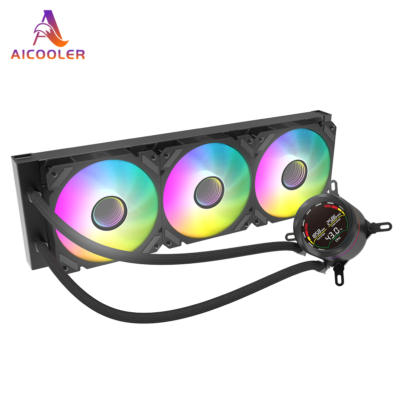Aio Liquid Cooler - AICOOLER 120 mm ARGB AIO vloeibare