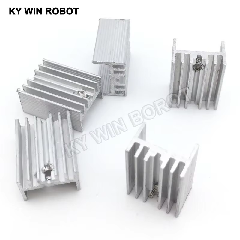 Heatsink - 10 stks Aluminium TO-220 Heatsink NAAR