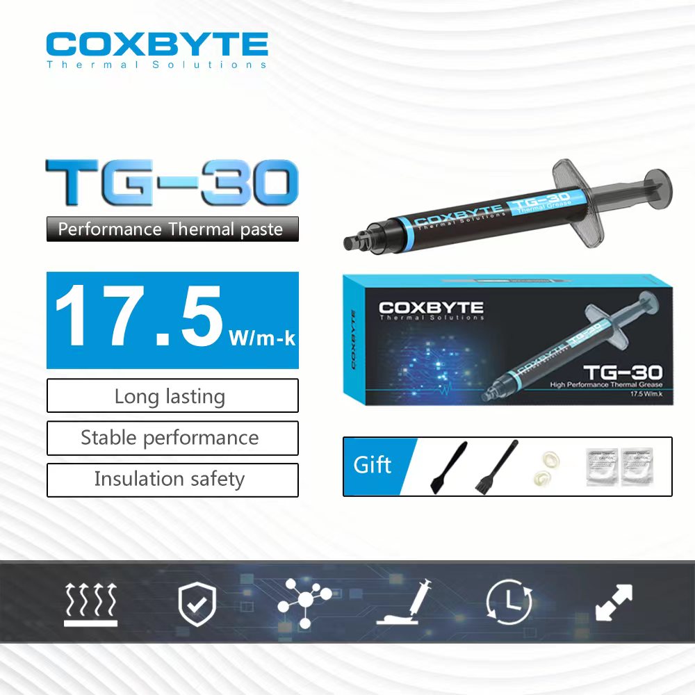 Coxbyte 17.5 W/mk Koelpasta TG - Thermal Paste recensie en prijs