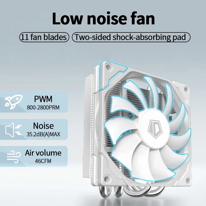 ID-COOLING IS-40X V3 45 mm hoo - Air Cooler Cpu recensie en prijs