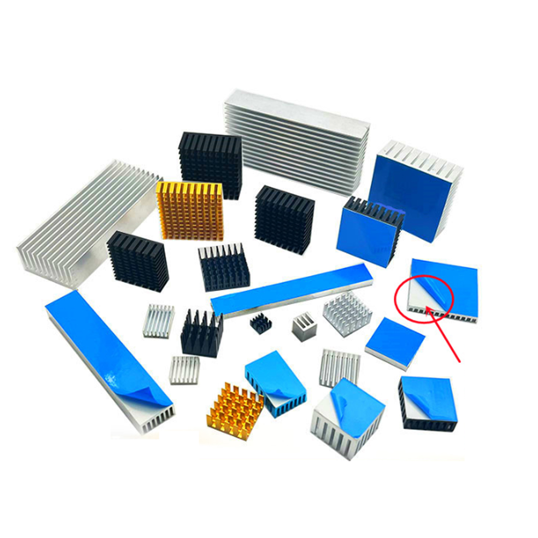 Aluminium koellichaam radiator - Heatsink recensie en prijs