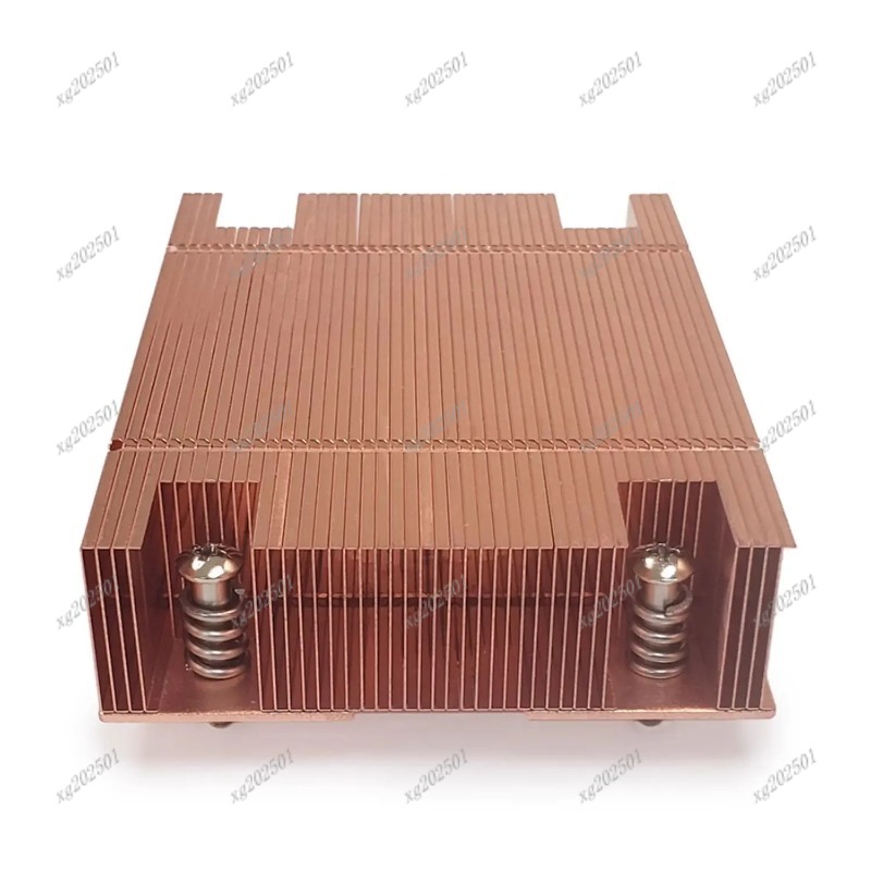 Zuiver koper 1U CPU-koellichaa - Cpu Heatsink recensie en prijs