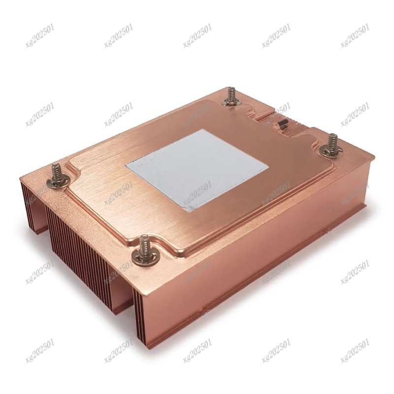 Zuiver koper 1U CPU-koellichaa - Cpu Heatsink recensie en prijs