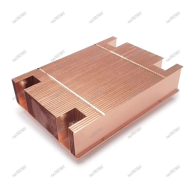 Zuiver koper 1U CPU-koellichaa - Cpu Heatsink recensie en prijs