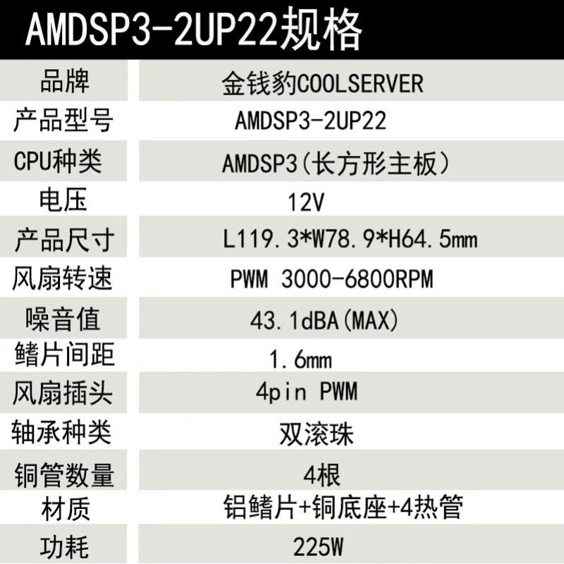 Snelheidsventilator voor EPYC  - Cpu Cooler recensie en prijs