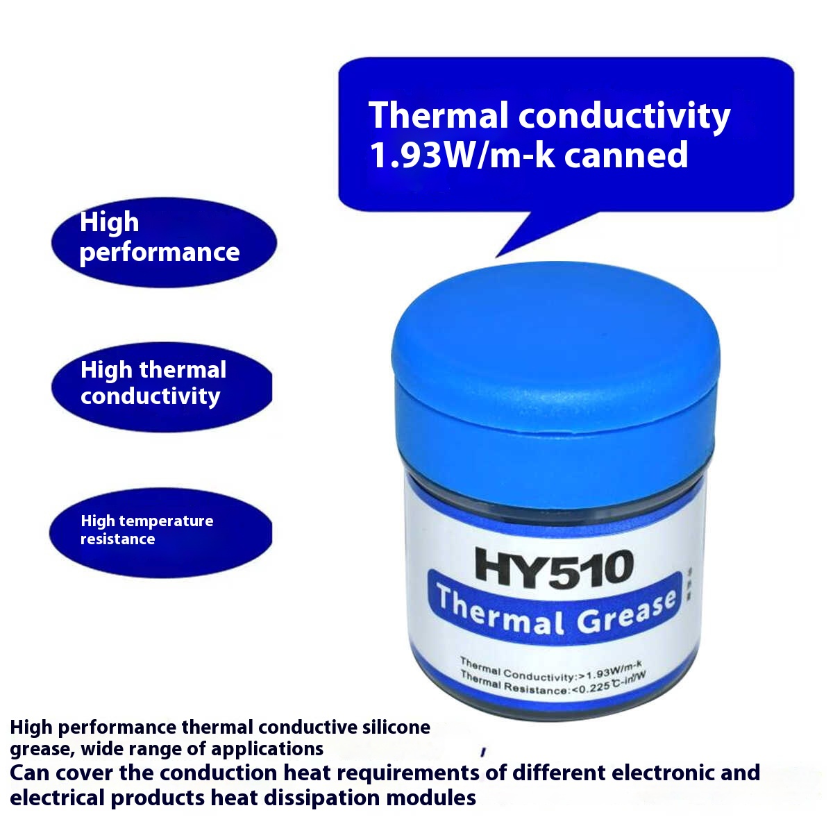 HY510 Desktop Computer CPU Koe - Thermal Paste recensie en prijs