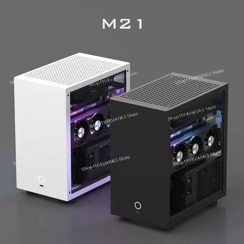 M21 / M31 Mini ITX computerkas - Aio Liquid Cooler recensie en prijs
