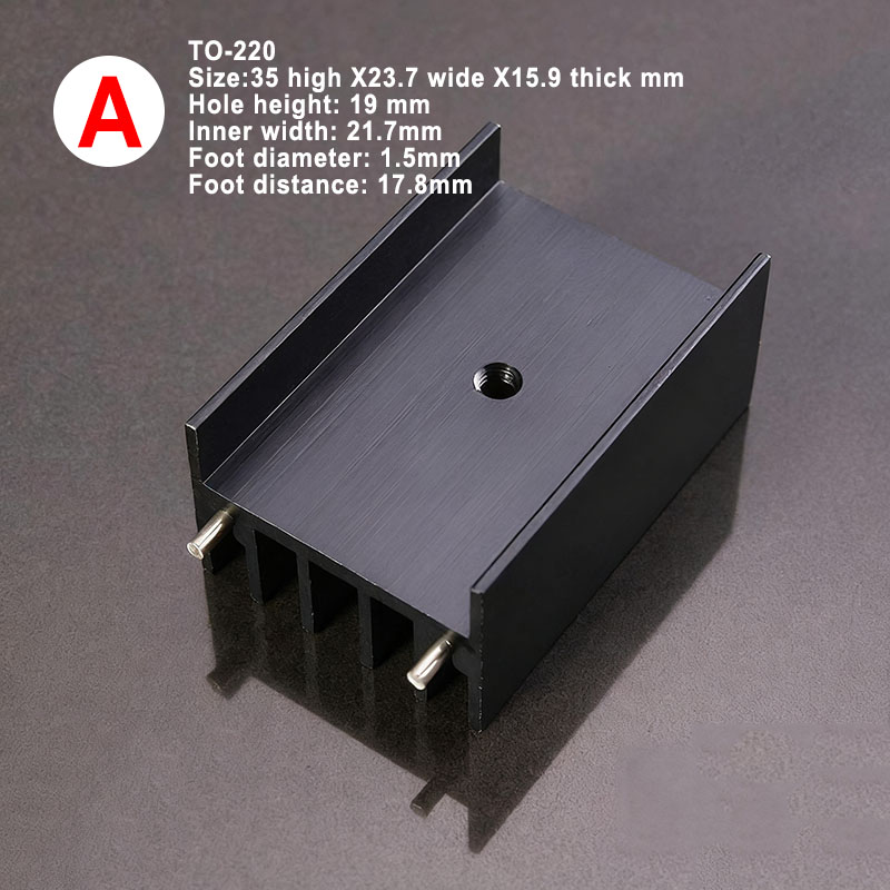 5 stuks Aluminium Radiator Voo - Heatsink recensie en prijs