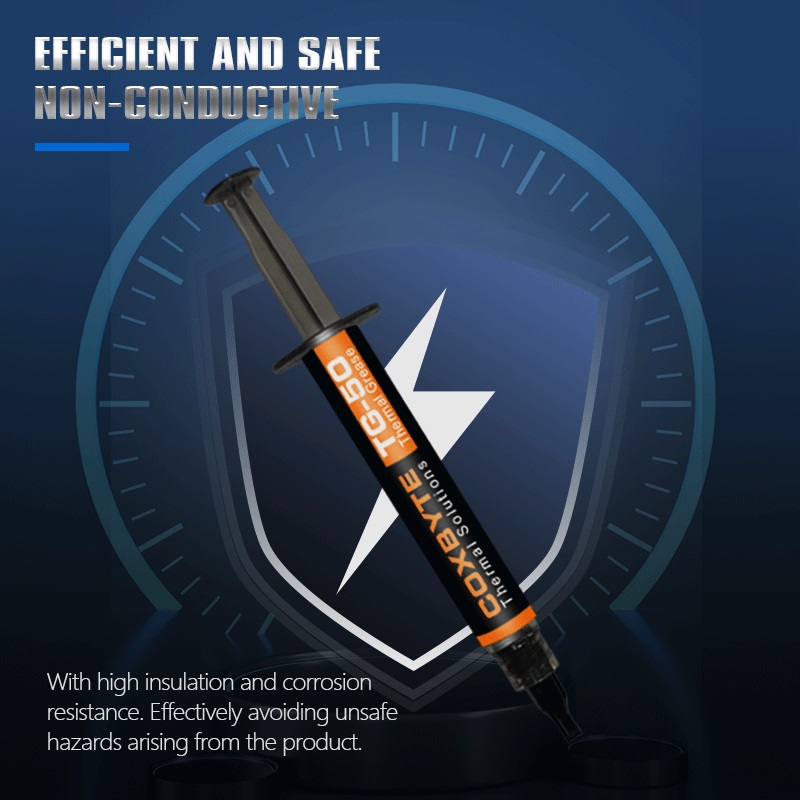 18.2W/mK Coxbyte TG-50 Thermis - Thermal Paste recensie en prijs