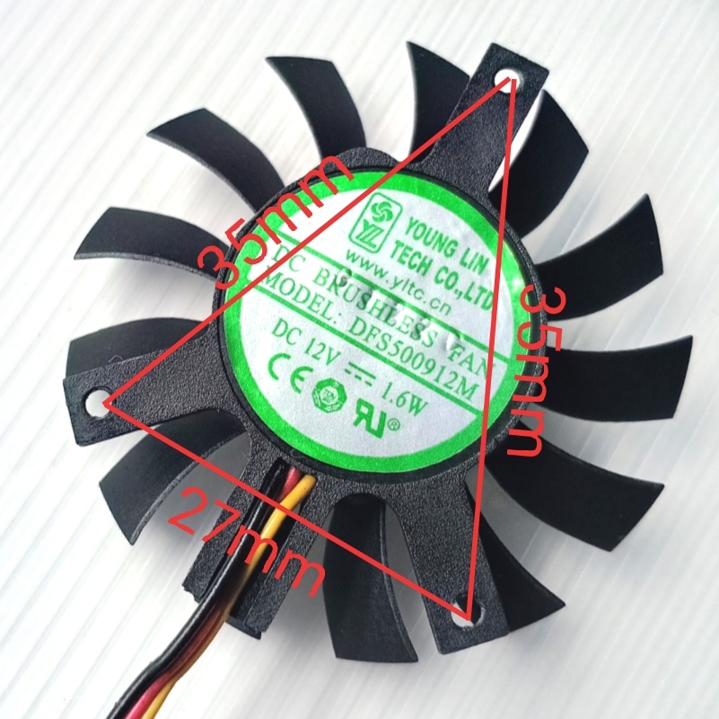 1PC Nieuw voor DFS500912L DFS5 - Air Cooler Cpu recensie en prijs