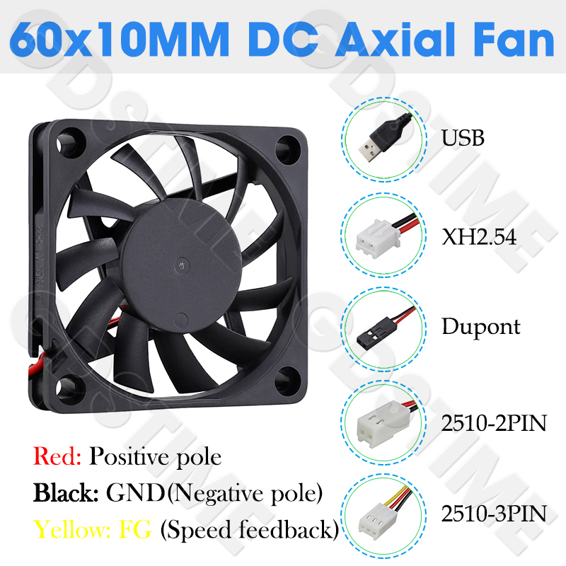 GDSTIME 60mm ventilator 24V 12 - Gpu Cooler recensie en prijs