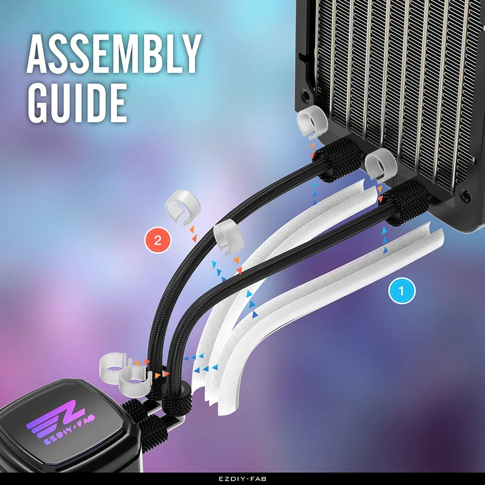 EZDIY ARGB Light Strip For12MM - Aio Liquid Cooler recensie en prijs