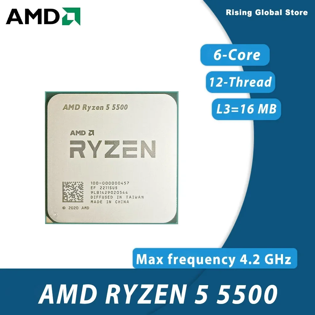 AMD Ryzen 5 5500 Studio Multit - Cpu Cooler recensie en prijs