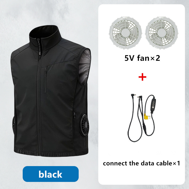 Zomer heren koelvest tegen zon - Case Fan recensie en prijs