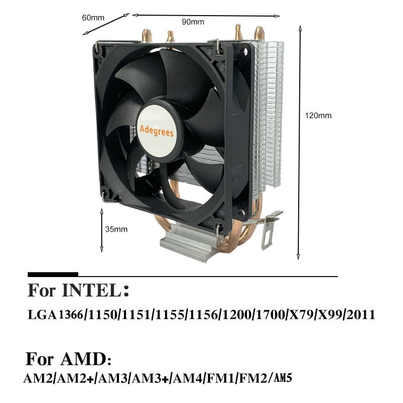 X99 CPU Luchtkoeler PC Process - Air Cooler Cpu recensie en prijs