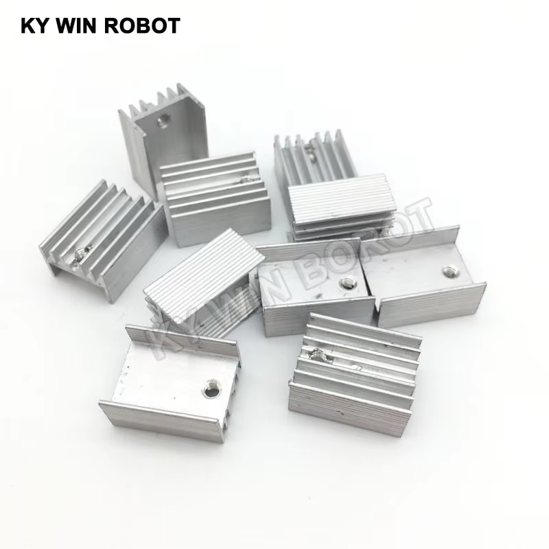10 stks Aluminium TO-220 Heats - Heatsink recensie en prijs